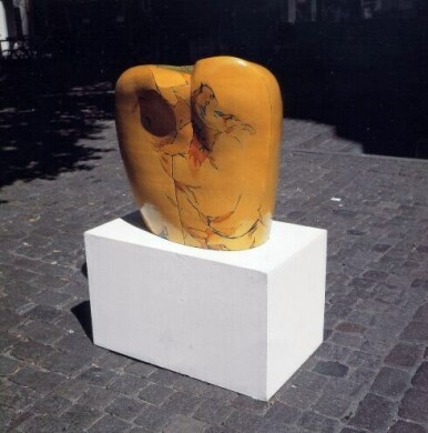 Yellow Boneform, private collection